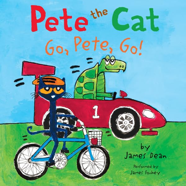 Cover art for Pete the Cat: Go, Pete, Go!