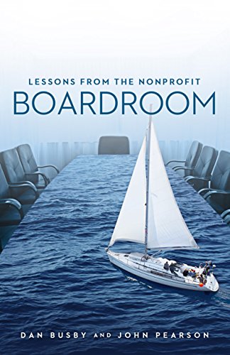 Lessons From the Nonprofit Boardroom 1936233770 Book Cover