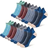 Eono Heren Enkelsokken 37-42, 8 Paar Lage Sneakersokken voor Mannen en Vrouwen, Ademende Katoenen Sokken voor Sport, Hardlopen, Wandelen, Werk, Casual, School, Multipack