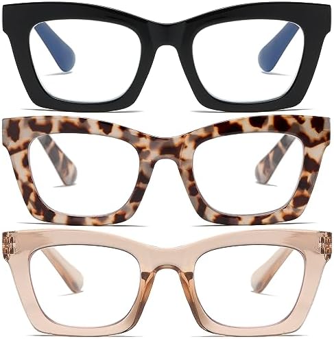 Oprah Style Readers for Women - Stylis Style Reading Glasses with Blue Light Blocking and Spring Hinge