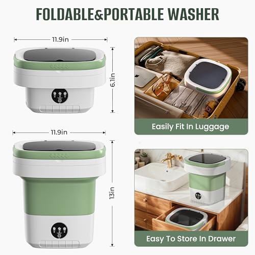 Portable Mini Washing Machine Foldable