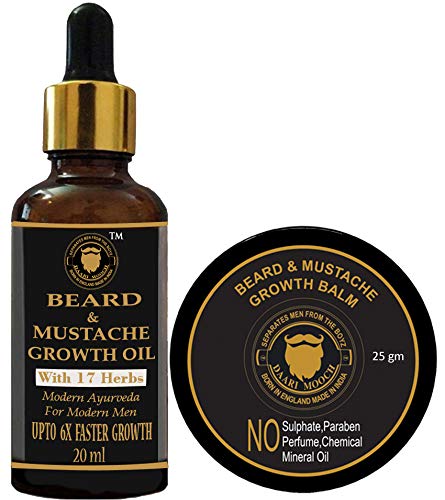 DAARIMOOCH Beard & Mustache Growth Combo (45gm)
