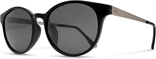 MUSK Elara Polarized Round Sunglasses for Men & Women | UV400 Protection | Compact Lightweight Everyday Eyewear Price In India