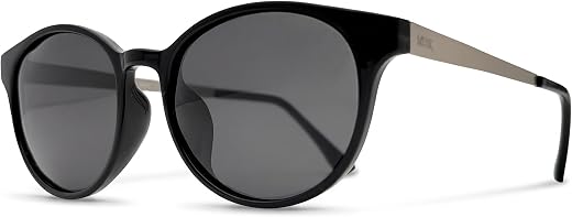MUSK Elara Polarized Round Sunglasses for Men & Women | UV400 Protection | Compact Lightweight Everyday Eyewear