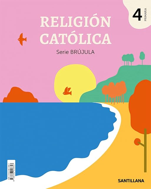 Portada de Religion Serie Brujula 4º Educacion Primaria Ed 2019 Cast