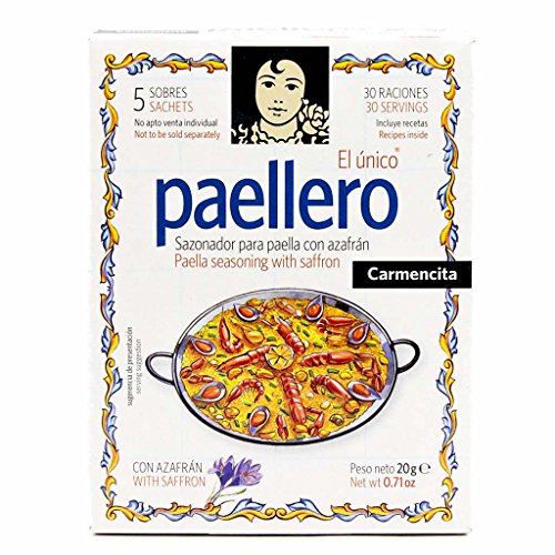 Paellero Paella Seasoning with Real Saffron