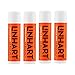 Linhart 100% Natural Beeswax Lip Balm - SPF 15 Lip Balm with Organic Moisturizing Ingredients - Vanilla Mint Flavor (4 Pack)