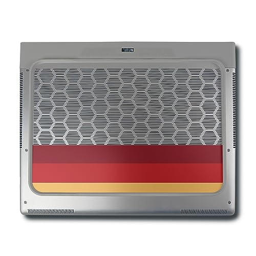 Image of MightySkins Skin Compatible with Alienware X16 R1 (2023) Full Wrap Kit - Vintage Lines | Protective, Durable, and Unique Vinyl Decal wrap Cover | Easy to Apply & Change Styles | Made in The USA