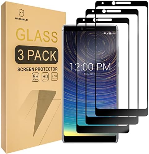 Mr.Shield [3-PACK] Designed For CoolPad Legacy [Japan Tempered Glass] [9H Hardness] [Full Cover] Screen Protector with Lifetime Replacement