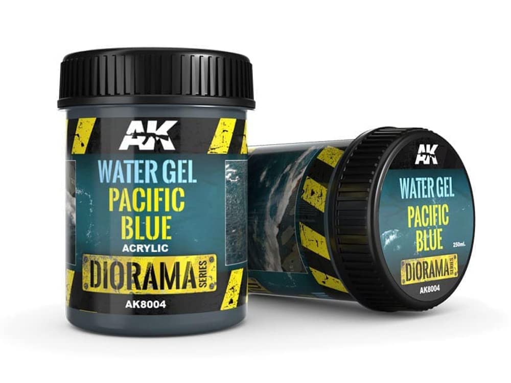 (AK8004) - AK Interactive Water Gel - Pacific Blue 250ml.
