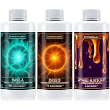 Humboldts Secret A & B Liquid Hydroponics Fertilizer - Nutrients for Outdoor, Indoor Plants 8 oz w/Sweet & Sticky Carbohydrate and Saccharide Energy Source Energy for Plants 8 oz