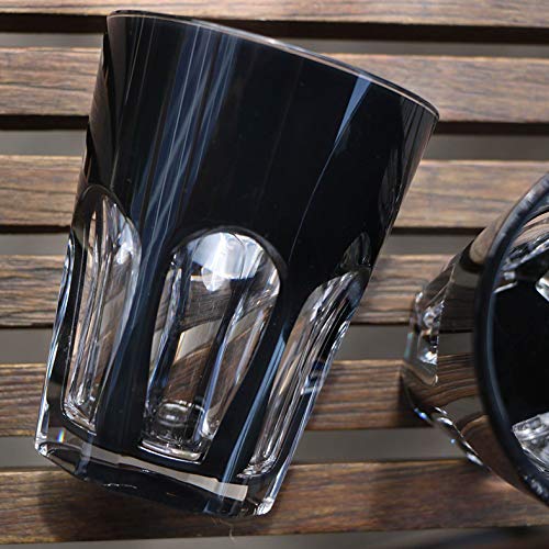 Set 6 vasos Mario Luca Giusti naranja doble cara miniatura 2