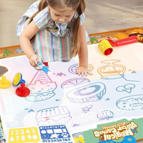 Ensemble de peinture pour tout-petits tapis magique idée cadeau - 3