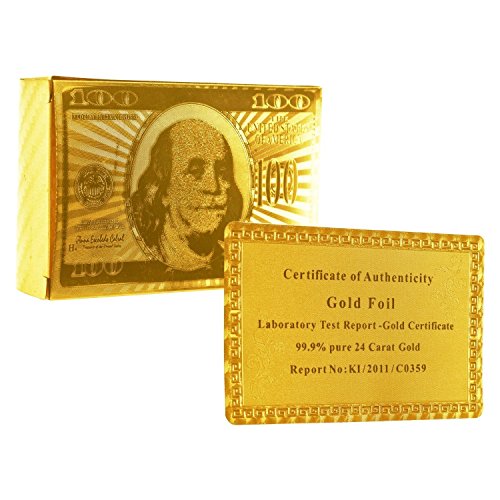 Trademark Poker GLDCARD 24K Gold Playing Cards - Thumbnail 3
