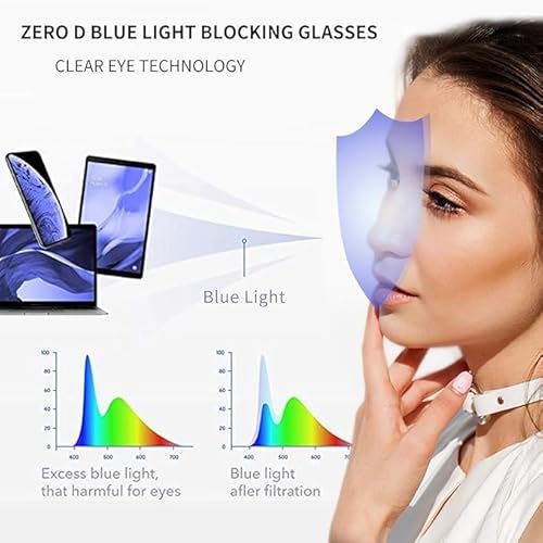 Óculos Aviador Grande Lente Proteção Anti Luz Azul Unissex Armação Sem Grau Masculino e Feminino