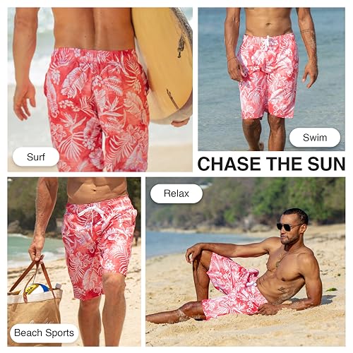 Image of Kanu Surf Men's Wade Mens Swim Trunks Quick-Dry Swim Shorts Men, 5.5 - 9 Inch Inseam (Regular & Extended Sizes)