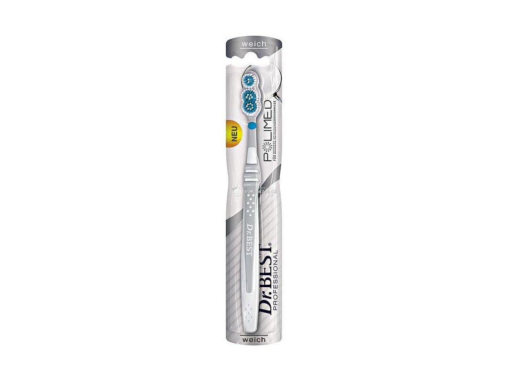 anfänger anal plug Dr.Best Zahnbürste Professional Atemfrisch, mittel, mit Kunststoffgriff,  für Erwachsene – Böttcher AG main image 0