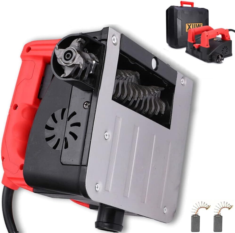Fraiseuse à béton XIIW 1600W et 4000 UPM pour décaper les murs