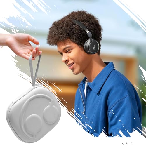 XANAD Hard Case for Bose QuietComfort, QC Ultra, QC 45, QC 35, QC45 SE, QC SE or Skullcandy Crusher Evo, Hesh ANC, Hesh Evo, Crusher ANC 2, Crusher, Riff 2 Noise Headphones (White) by XANAD - Image 7