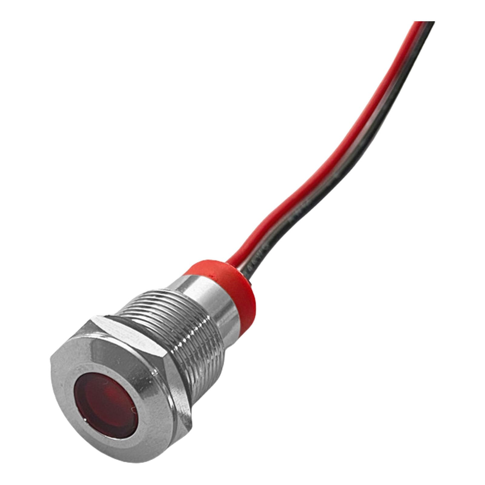 RGYBAO Visibilitys Signals Light Metal Signals Indicators 220V Voltages for Machinery Control Panel and Applications Industrial Waterproof Indicators Light