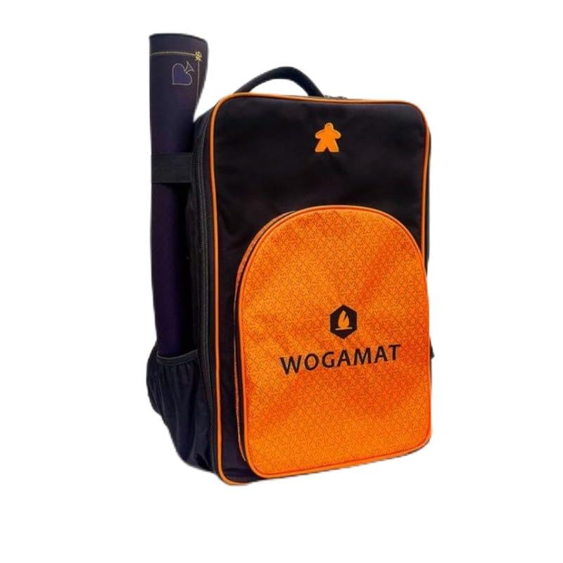 WOGAMAT Aufbewahrungstasche für mehrere Spiele, Rucksack für Brettspiele, Transport von Gesellschaftsspielen, große Kapazität, verstärkte Nähte