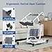 Restisland Stand Assist Patient Transport Unit, Safely Sit, Stand, Transfer & Transport, Fall Prevention Patient Transfer Lifter for Home and Facilities, Adjustable Height and Width, 400 lb Capacity