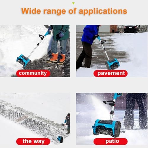 Pelle à neige électrique sans fil pour déneiger sans mal de dos - 7
