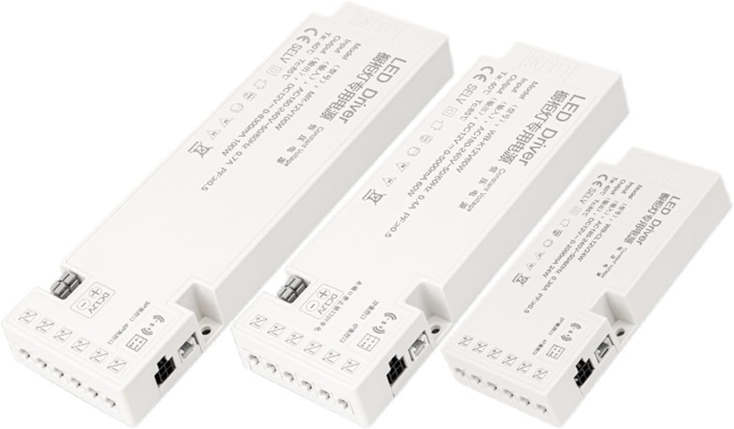 Mini Wardrobe Cabinet Light Dedicated Power Supply Constant Voltage line Interface Transformer Display Wine Cabinet Layer(DC12V-36W+1.5m Power Cord)