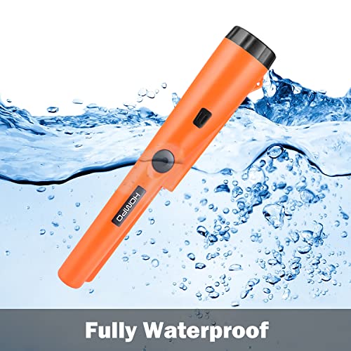 Metal Detector Pinpointer - Fully Waterproof Handheld Pin Pointer Wand, High Accuracy Professional Handheld Search Treasure Pinpointing Finder Probe #TOP3