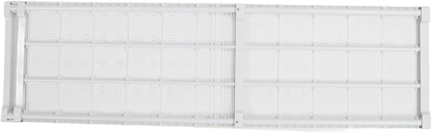 Expandable Closet Shelves, Adjustable Length Space Saving Storage Rack, Retractable Divider Shelf for Closet Cabinet Bathroom, Multifunctional Organizer with Nail Free Installation