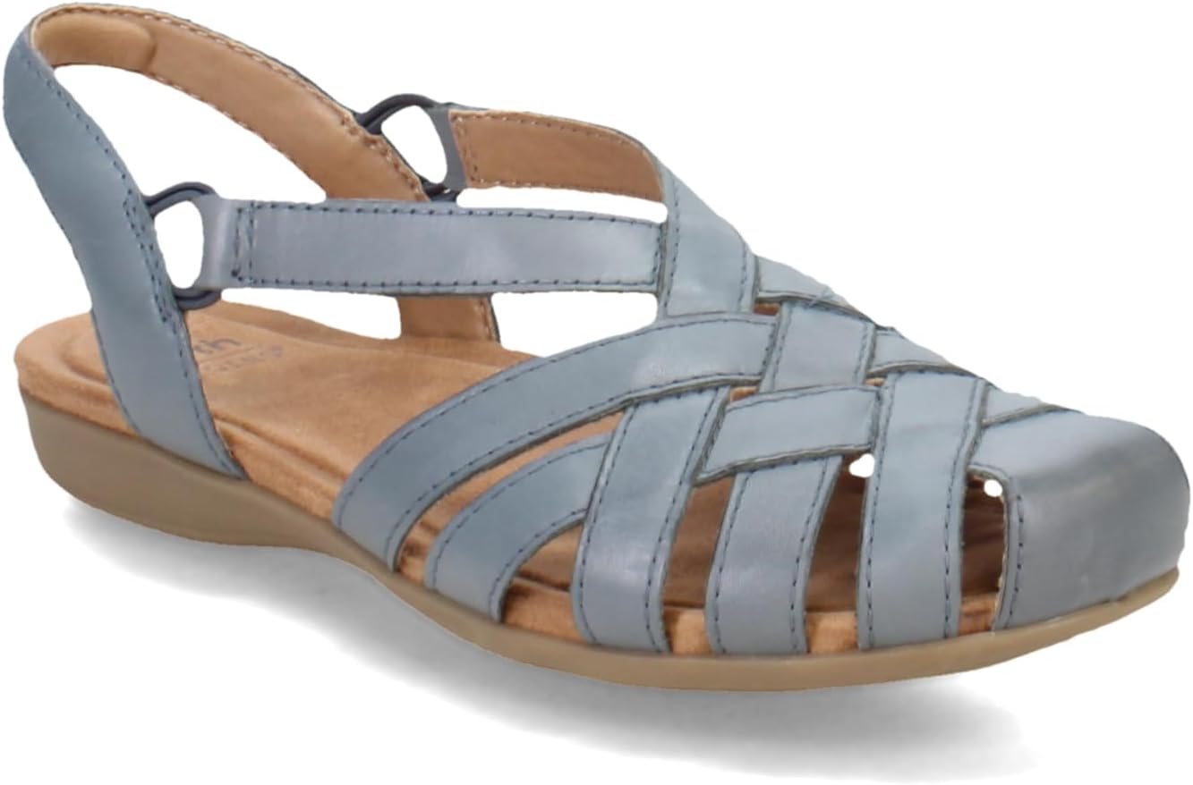 Earth Women’s Berri Sandal, Medium Blue, 6.5 M US