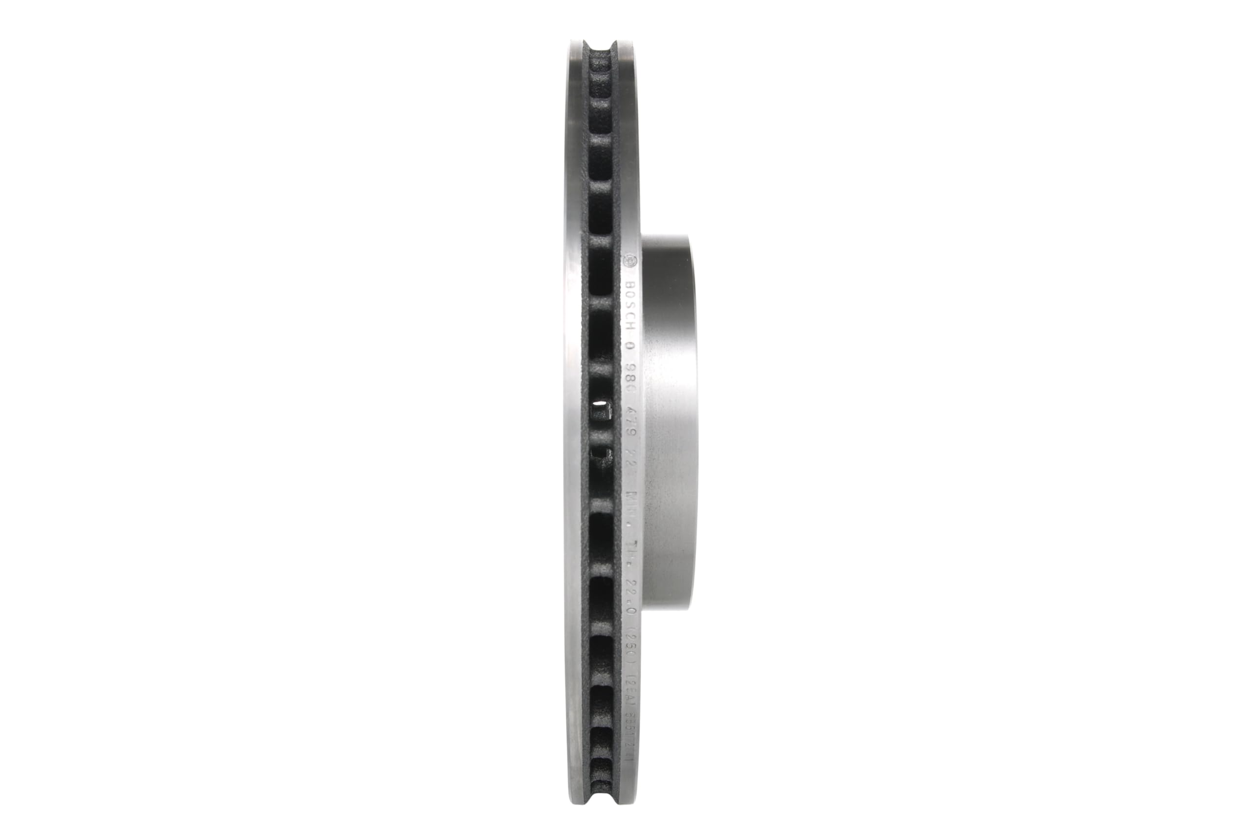 BOSCH Disco Freno BD1094 - Disco Freno Solido di 300mm - Asse Anteriore - Conforme al regolamento ECE-R90 - Lunga Durata, Anticorrosione Avanzata - 1 Disco