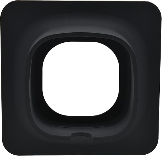 Holicfun Window Mount for Eufy Indoor Cam C120 | Silicone material, drill-free with strong double-sided tape, easy to install, black