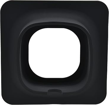 Holicfun Window Mount for Eufy Indoor Cam C120 | Silicone material, drill-free with strong double-sided tape, easy to install, black