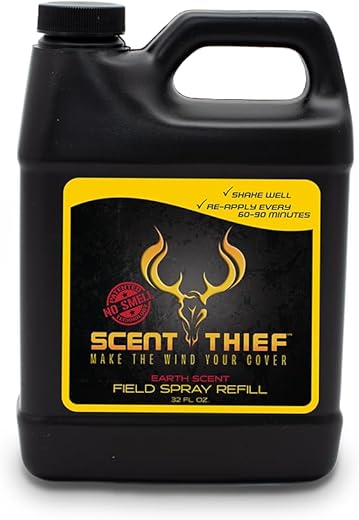 Scent Assassin Field Spray - Hunting Scent Eliminator - Scent Blocker - Cover Scent for Deer Hunting - Scent Away for Hunting and Camping