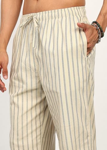 Image of Men's Cotton Linen Pajama