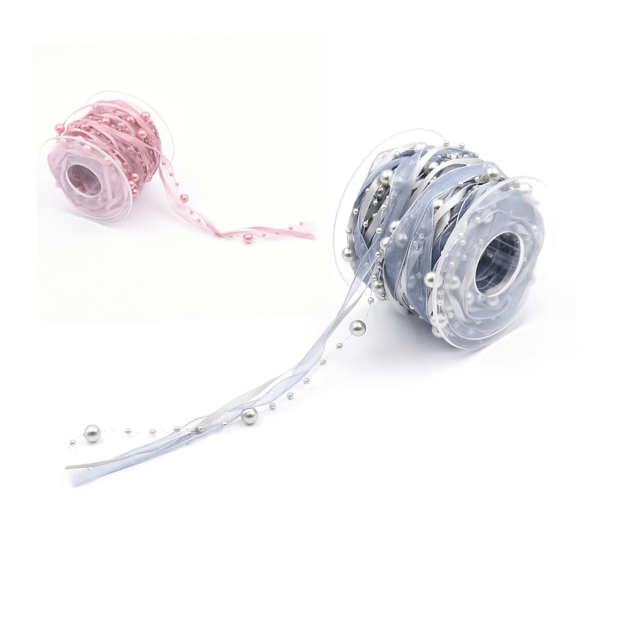 STOBOK 3 Rollen Elegante Hochzeit Band Band Dekorative Bouquet Bänder Blütenblätter Für Hochzeit Decor