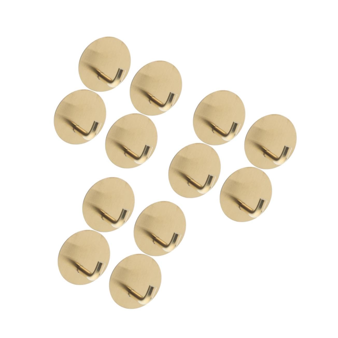 NUOBESTY 3 Set Di Ganci Da Parete Autoadesivi Portasciugamani Pesanti Per Bagno 4 Pezzi * 3