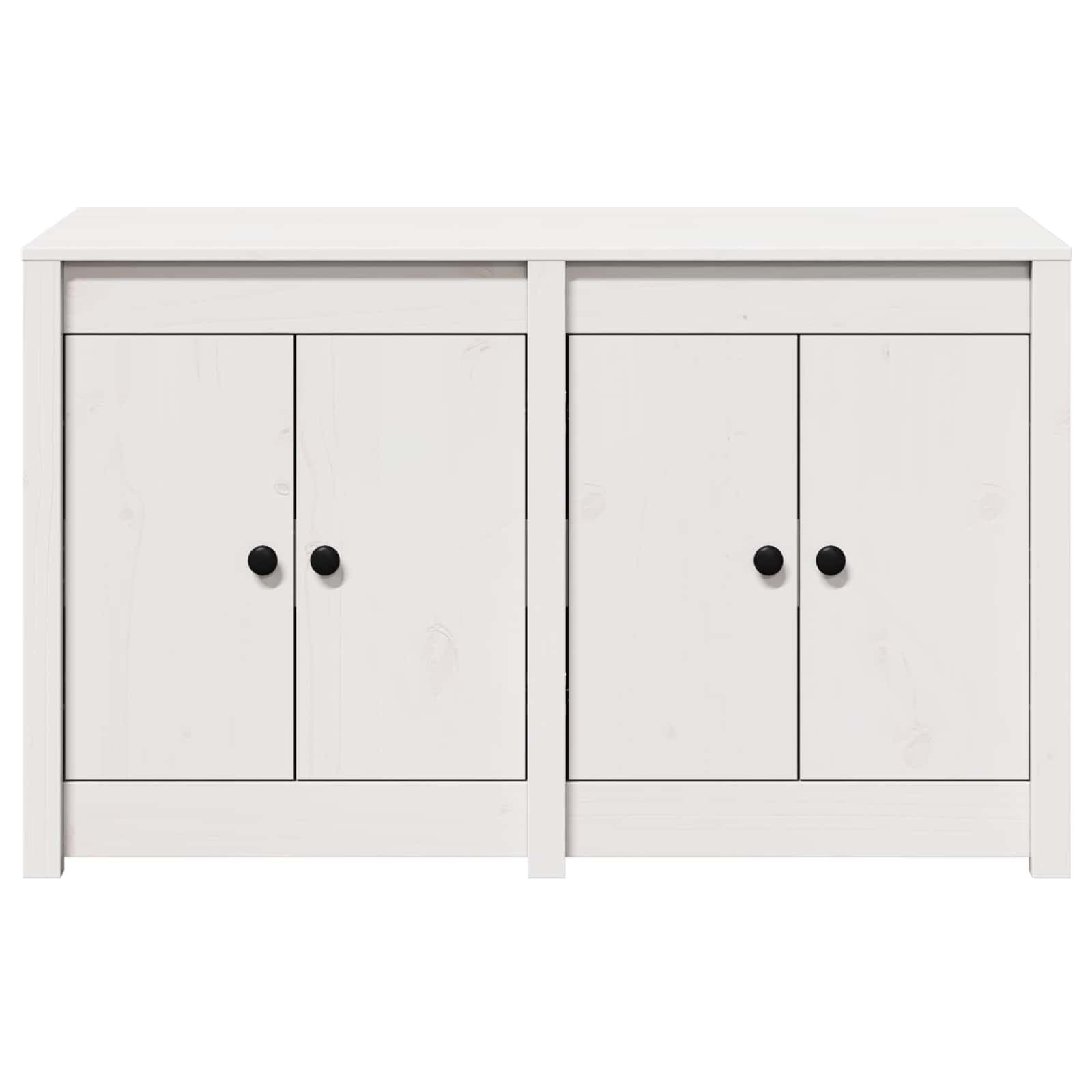 Mobile da cucina MEPPEL bianco, 106 x 55 x 64 cm, in legno