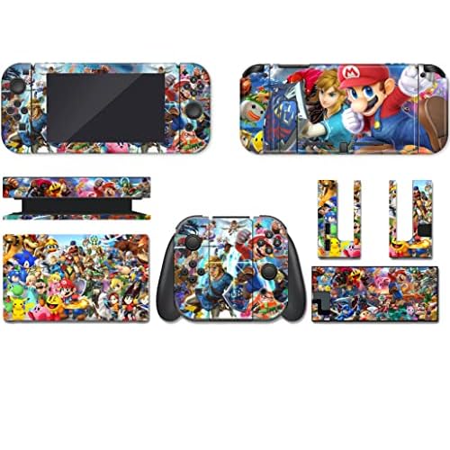 Full Wrap Skin for Switch Anime Switch Protector Skin Cover Matte Vinyl Decal Stickers（Only Switch Standard）