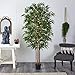 Nearly Natural 7ft. Big Bamboo Silk Tree