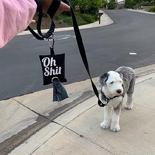 Image of Canvas Dog Poop Bag Dispenser Holder Dog Poop Pickup Bags Container Pet Trash Bag Holder Pet Waste Disposal Bags Dog Waste Bag Dispenser Doggy Poop Bags Holder