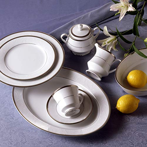 Noritake Regina Platinum Salad Plate #TOP1