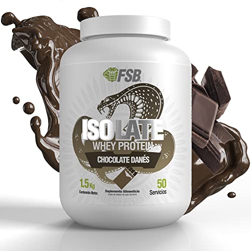 Creatinas, Proteína Aislada 1.5 kg FSB (Chocolate Danés)