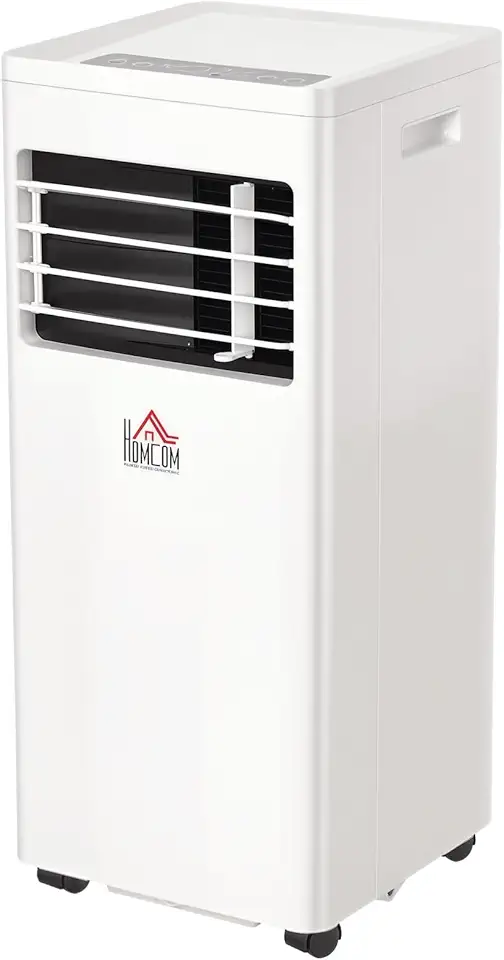 Climatiseur portable 7.000 BTU/h 780 W - ventilateur, déshumidificateur - réfrigérant natu