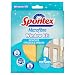 Spontex - 1 boîte de 2 surfaces en verre en microfibre (2 lingettes au total)