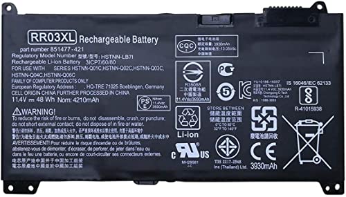 Batterie pour HP ProBook 455 G4 résolvant les coupures de PC portable