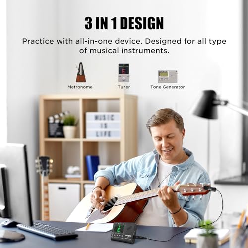 3-in-1 Digital Metronome Tuner for Guitar, Violin & More - Image 7