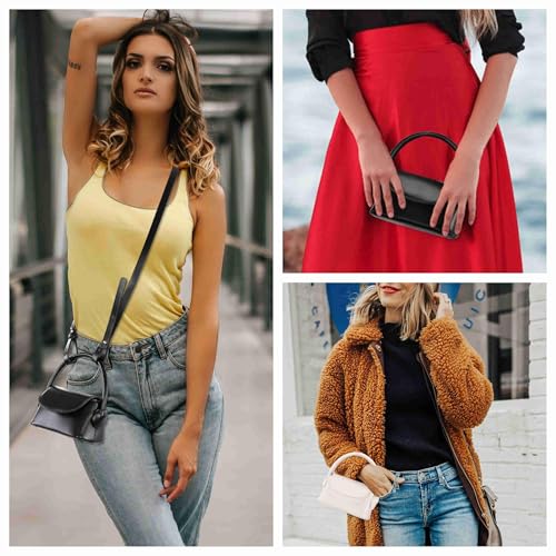 Ayliss Women Mini Purse Bag Mini Top Handle Clutch Crossbody Handbag Coin Cute Purse Lipstick Bag Y2K Accessories Gift3