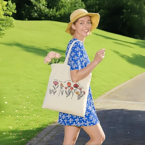 Pavolini Flower Printed Teacher Tote Bag